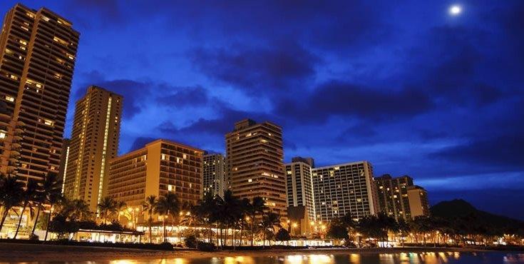 Aston Waikiki Beachside Hotel Exterior foto